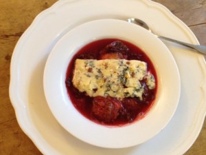 lisa's stilton with spiced plums 2