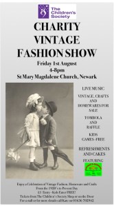 children's society vintage fashion show